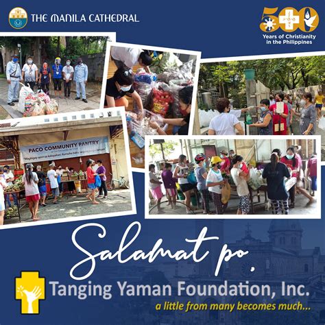tanging yaman foundation|Iba pa.